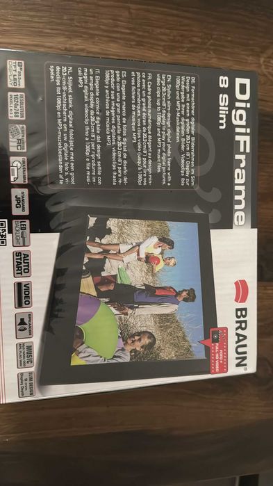 Vand Rama digitala Braun 8 Slim