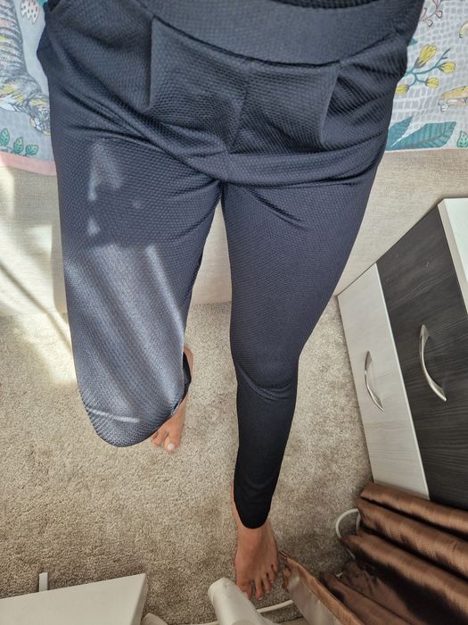 Черен гащеризон Megz с гол гръб