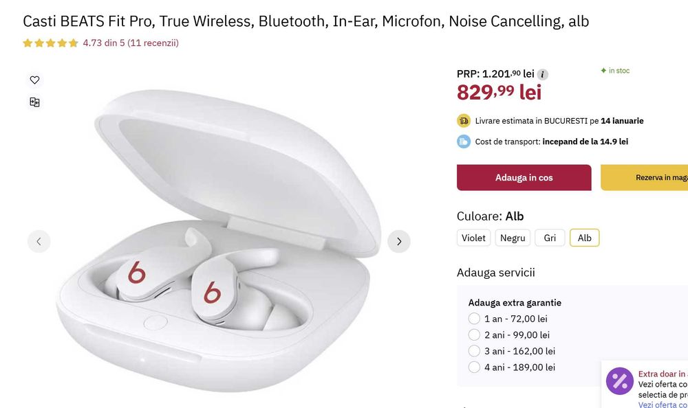 Sony NW-A306 black + Beats Fit Pro - sigilate