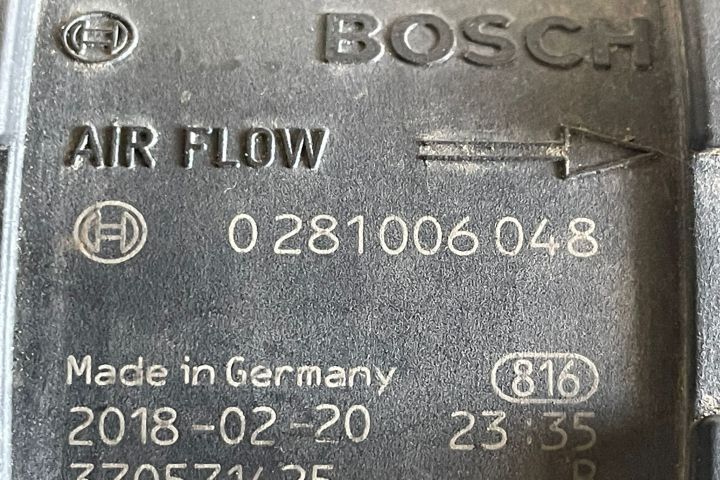 Debitmetru aer  Bosch 0281006048 Fiat Ducato a 3-a generatie Typ250