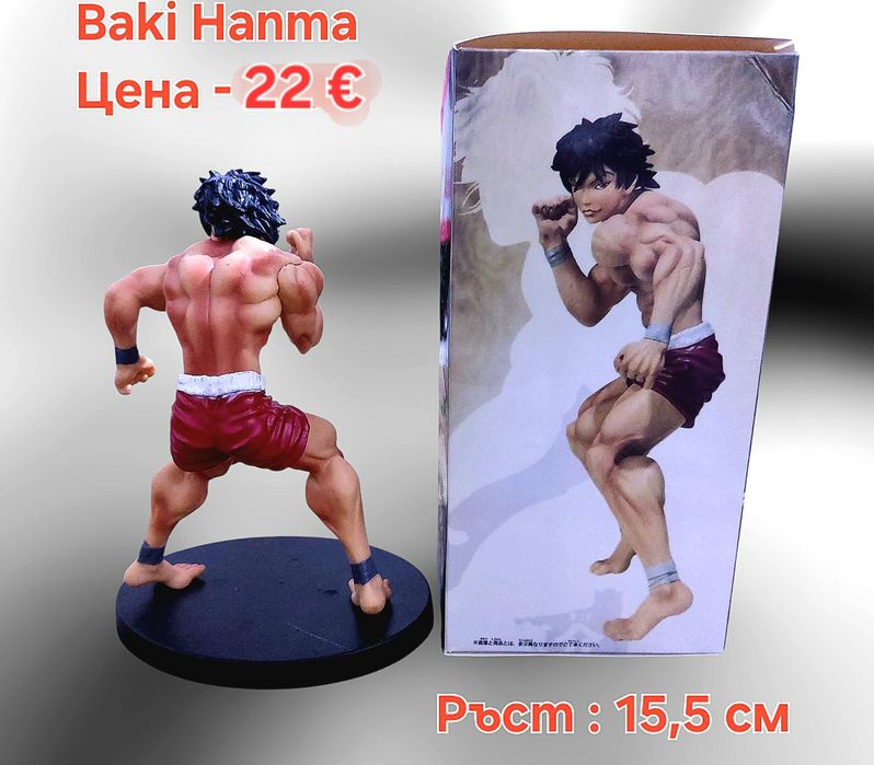 Аниме/Манга фигурки на Baki Hanma, Yujiro, Jack, Pickle