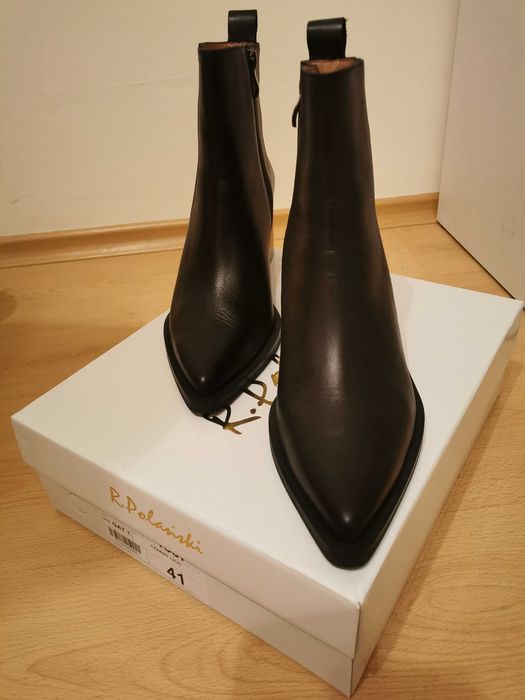 Дамски боти R. Polanski, естествена кожа.