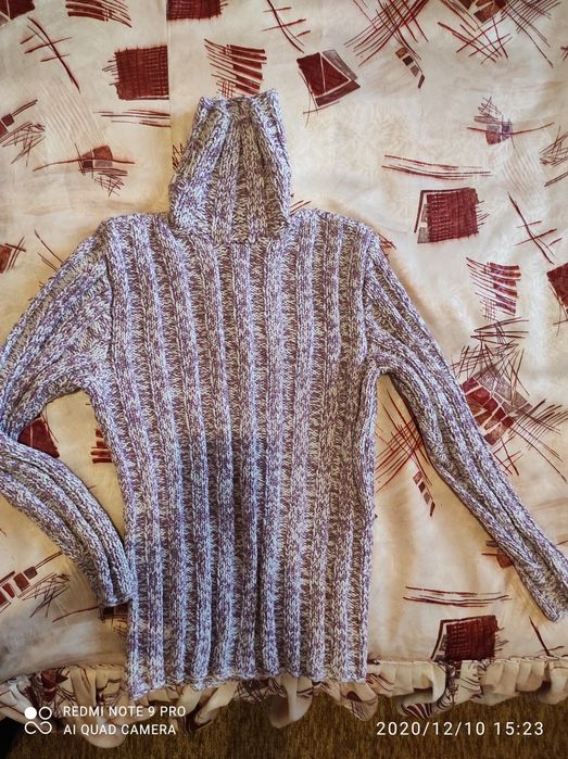 Палто+шапка,ръкавици,плетено поло