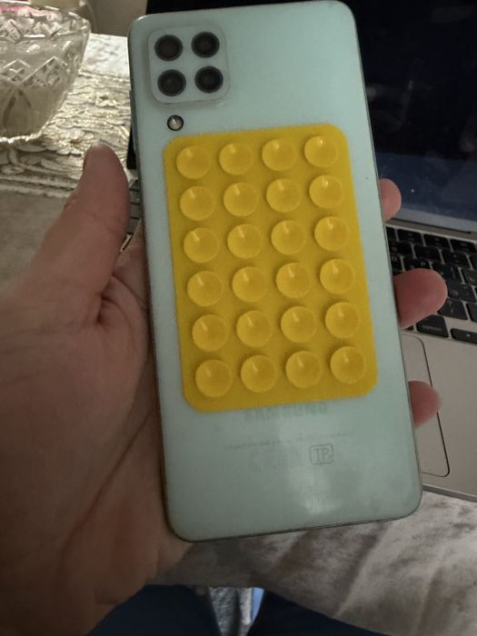 Samsung A12 берюзовый работает