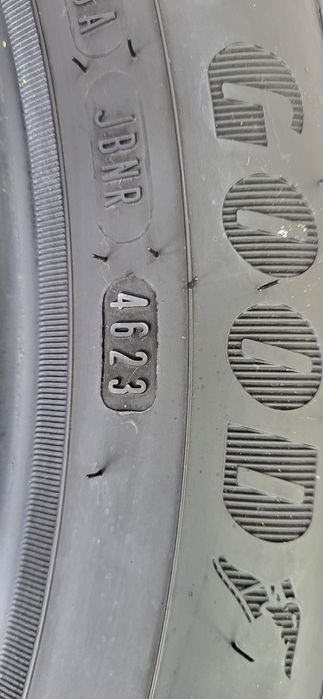 2 anvelope 215 50 17 goodyear 4 seasons 2023 6,5mm