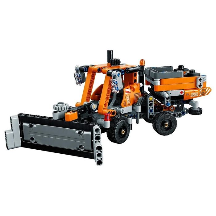 LEGO® Technic 2 în 1 - Echipaj pentru repararea drumurilor 42060
