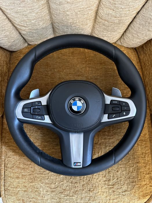 Volan + Airbag BMW Seria 5 6 7 8 X5 X6 X7, M / Padele