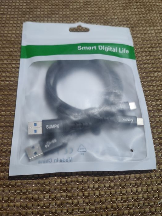 Set 2 cabluri USB-A la USB-C 10 Gbps, SSD extern și Android Auto, noi