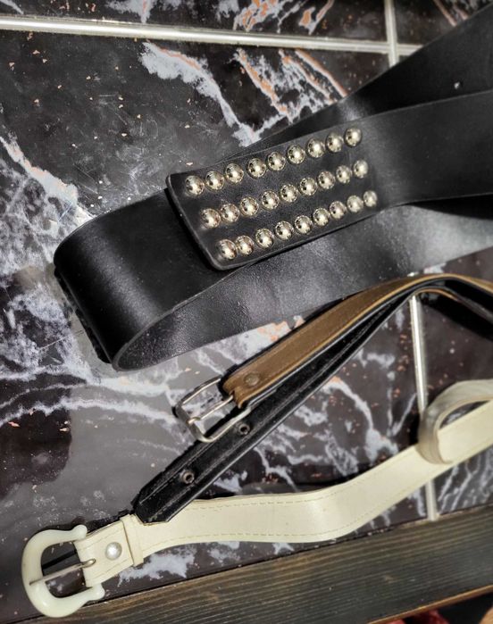 Продавам 10 кожени колана и каиши за колан