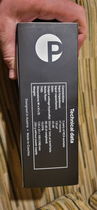 Фонокорректор Pro-Ject Phono Box E