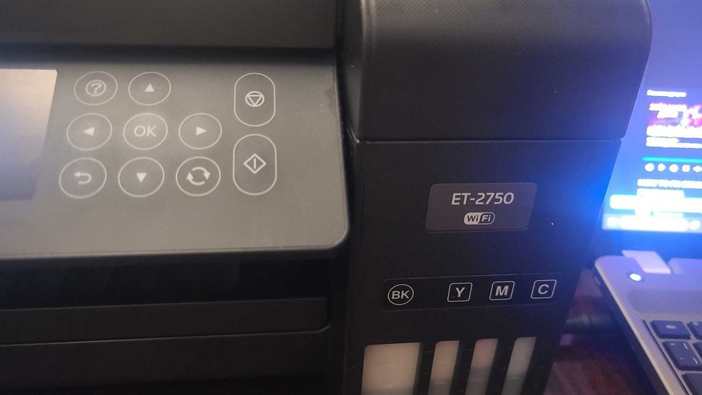 Нов WiFi принтер+дуплекс Epson Ecotank ET2750/и за сублимация/гаранция