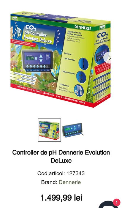 Controller pH Dennerle Evolution DeLuxe Bucuresti Sectorul 3 • OLX.ro