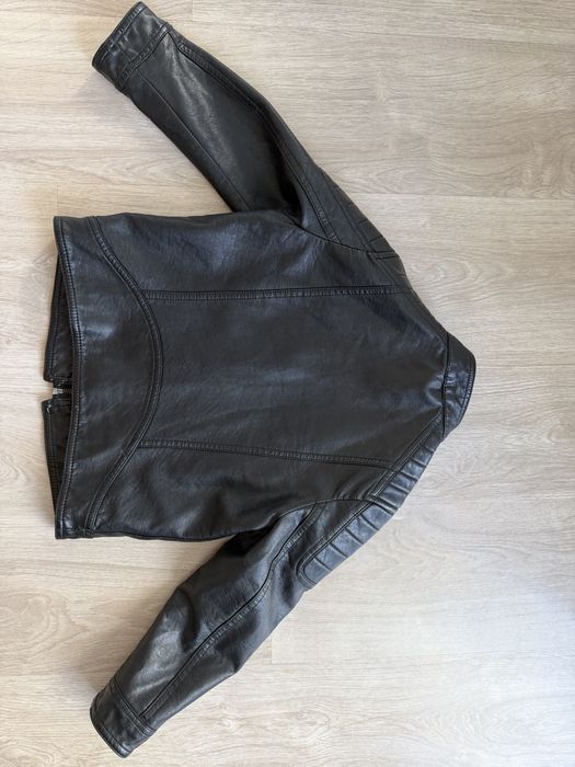 Vand geaca de piele naturala Zara, 122cm