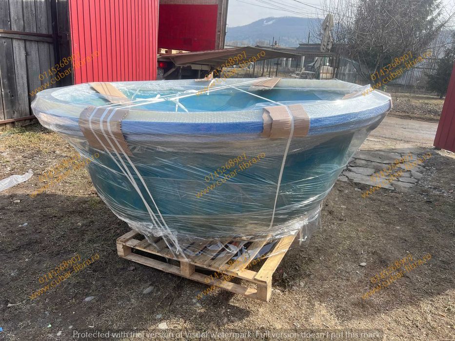 Cadă ciubar, mini piscină, hidromasaj, aeromasaj