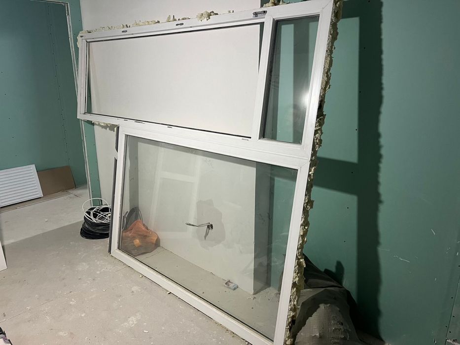 Дверь окно пластиковое