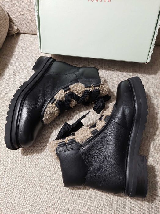 Ted Baker боти / ботуши естествена кожа