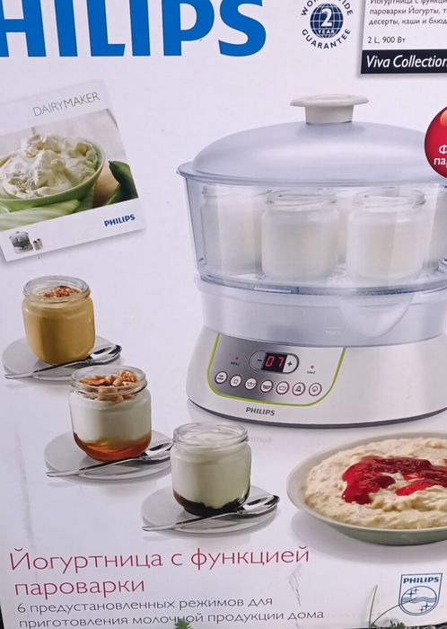 Йогуртница с функцией пароварки