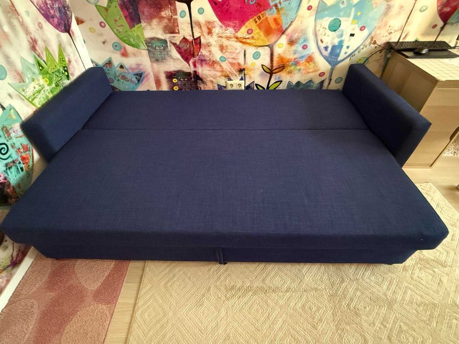 3-местен разтегателен диван Friheten