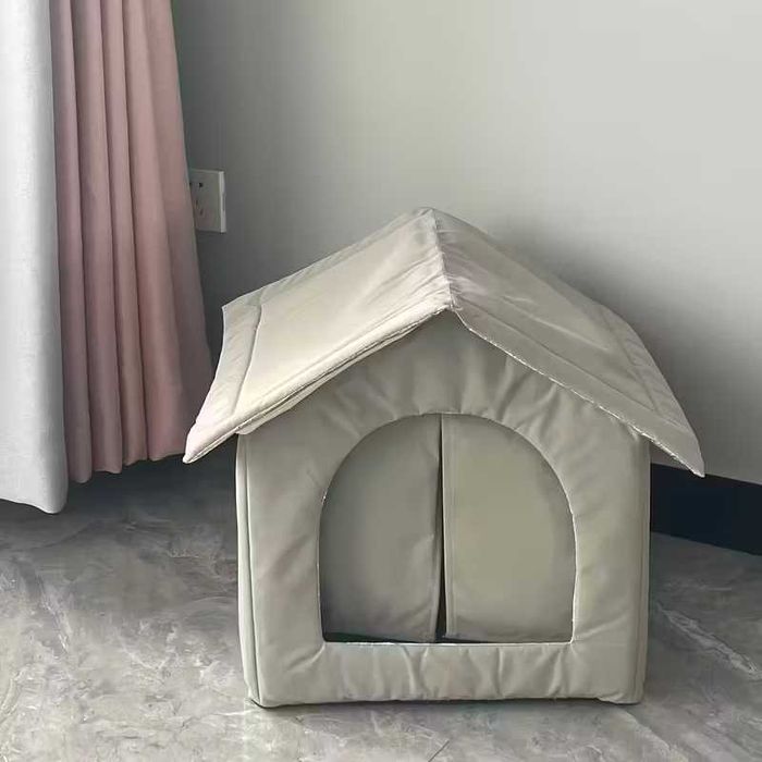 Външна водоустойчива къща за домашни любимци, кучета и котки, зимна