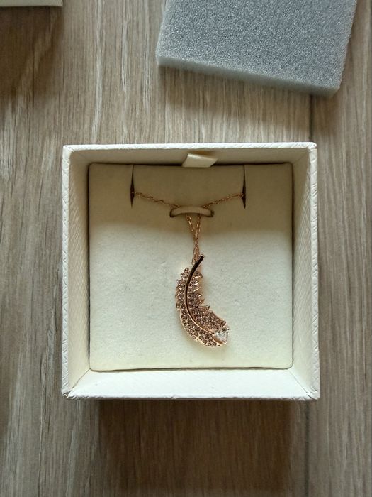 Colier Nou Swarovski Rose Gold