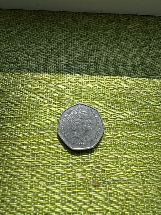 Isle of man 50 pence 1997