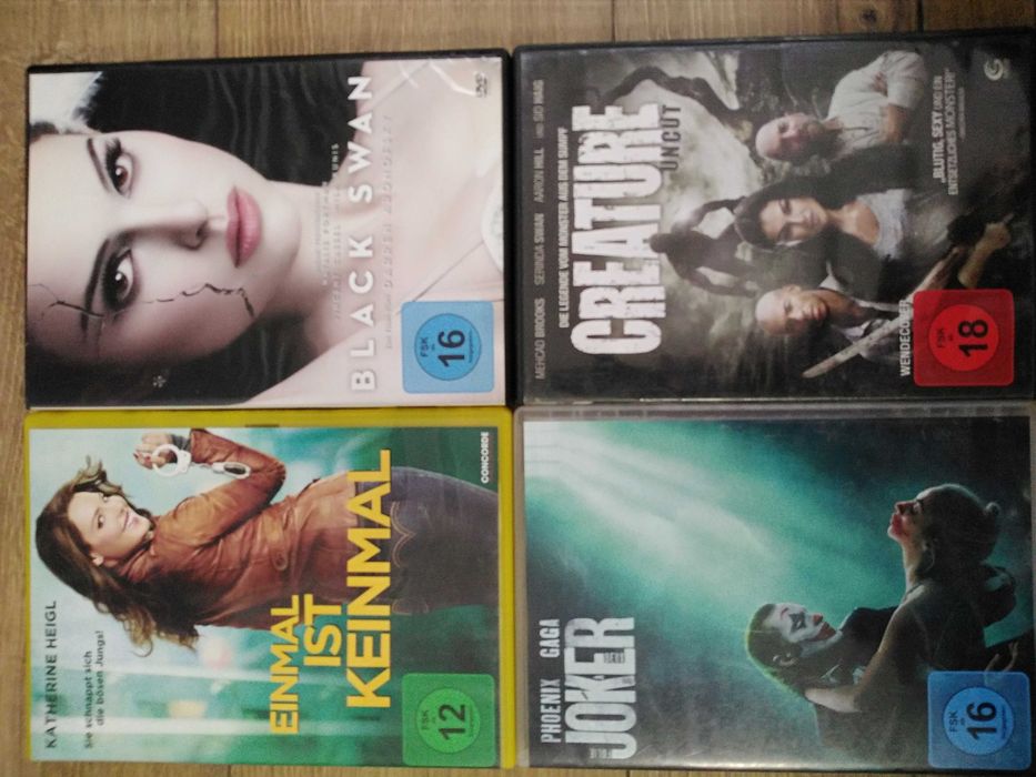 Продавам лот от 4 двд диска