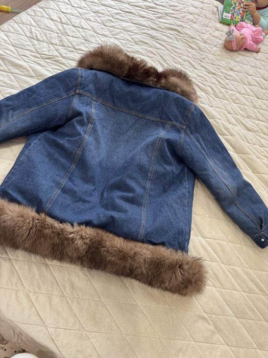 Продам джинсовую парку