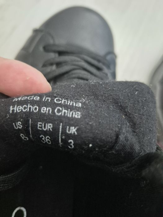 Ghete piele cu platforma Aldo 36