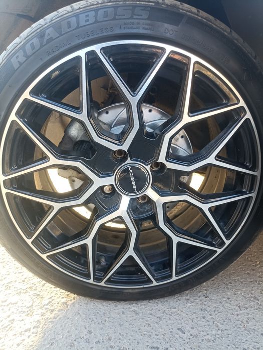 Продам диский с резиной 195/45/16 vossen hf2