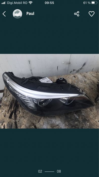 Vand far faruri xenon bmw e60/61 lci,facelift