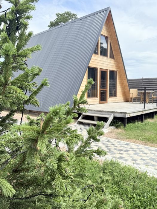 Уютный гостичный Домик A-frame