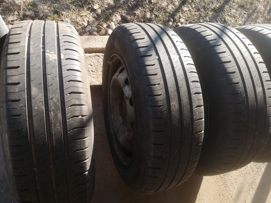 Jenți originale +anvelope continental 185/65 /R15