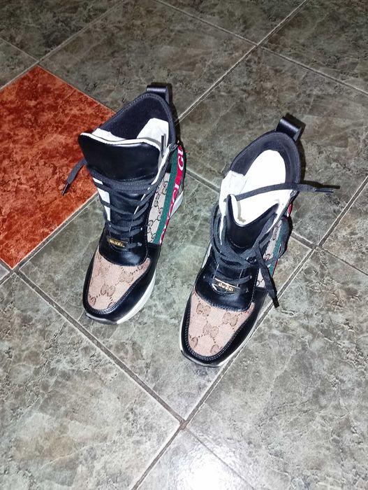 Дамски високи маратонки,,Гучи" №37