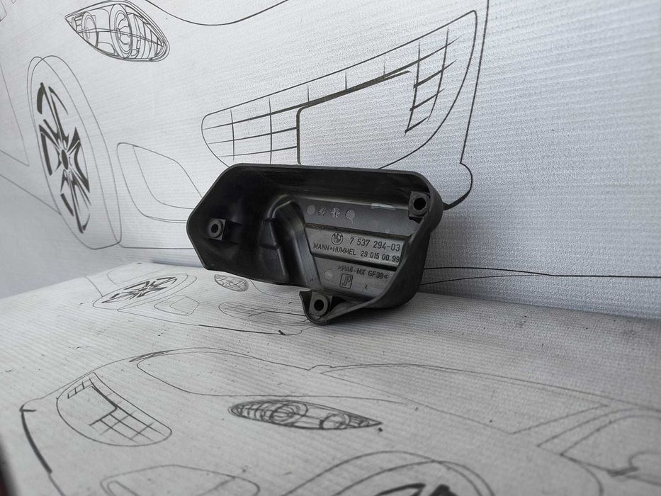 Capac Protectie Carcasa Filtru Ulei / Termoflot BMW Seria 5 E60 E61 2006 / 2004-2010 Cod OEM 11427537294 (5B2)