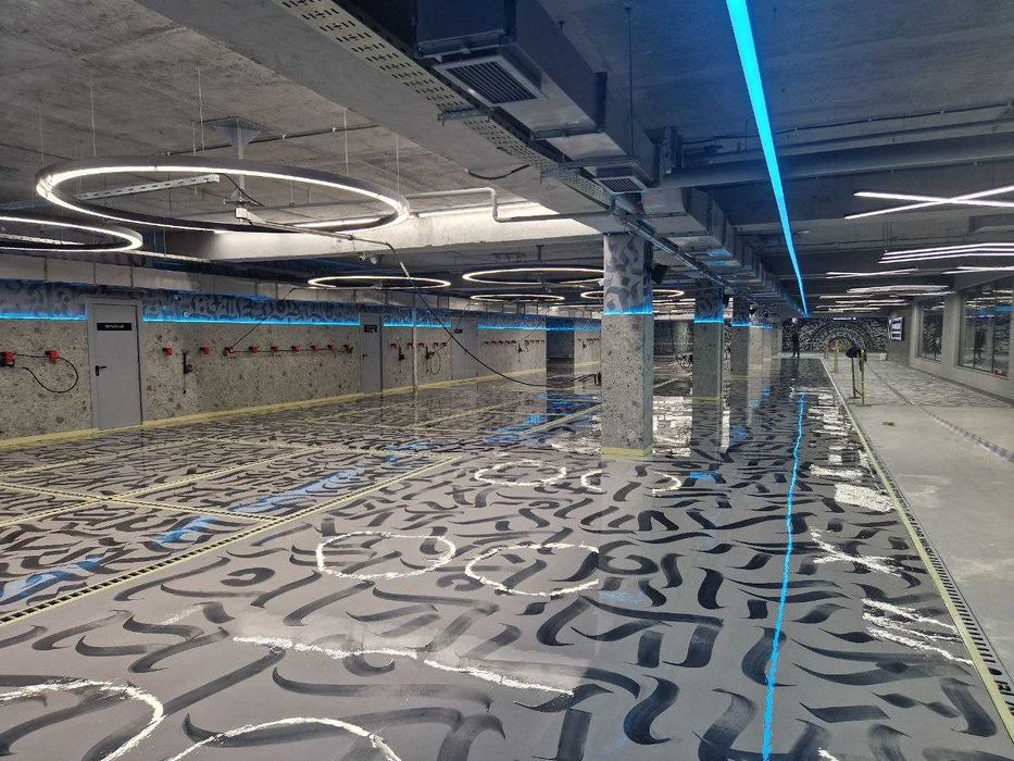 Эпоксидный наливной пол с гарантией. производство Турция