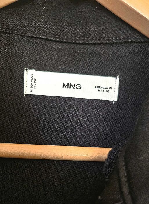 MANGO НОВ гащеризон черен деним Хл