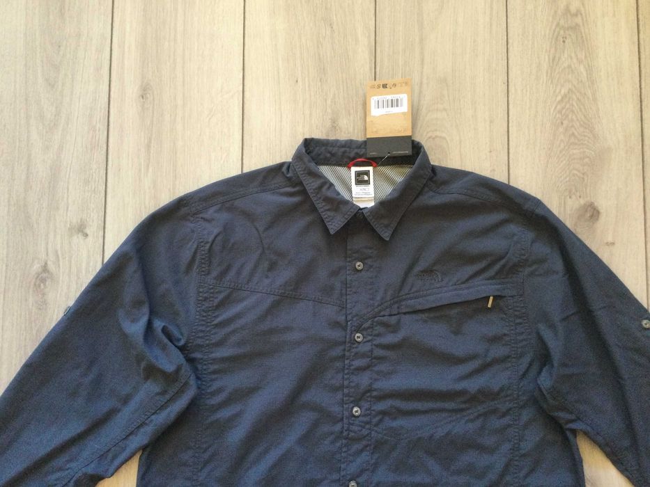 НОВА сива мъжка риза с дълъг ръкав THE NORTH FACE размер XL от САЩ