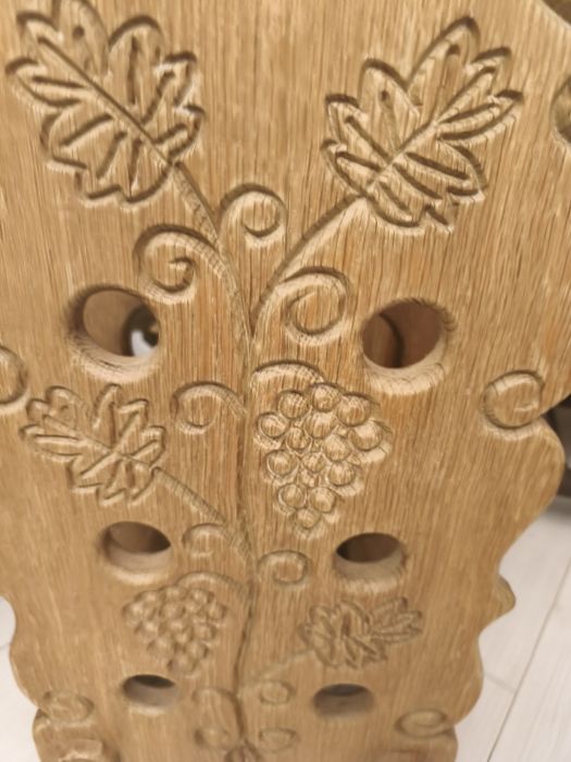 Suport sticle vin lemn masiv