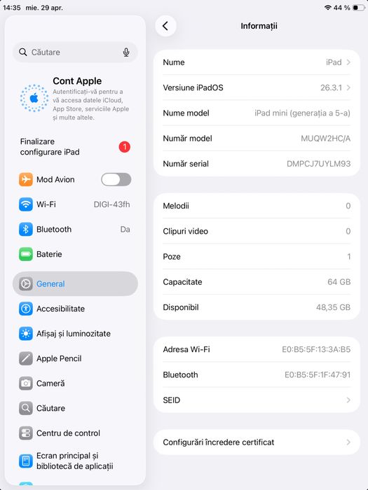 Ipad mini 5 (2019)