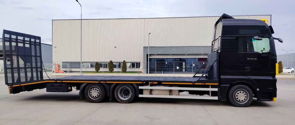 Man TGX 26.440 Platforma Trailer 26T , 2009 Euro V , RAR  efectuat
