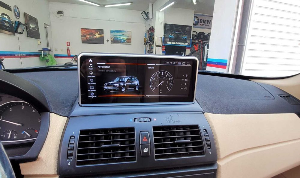 Навигация Android 13 8GB RAM BMW X3 E83 БМВ Е83 Андроид 2006-2010