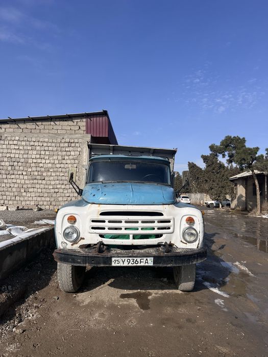 Zil samosval yili 1988 2 qavat rama traktr mator gaz oʻrnatilgan