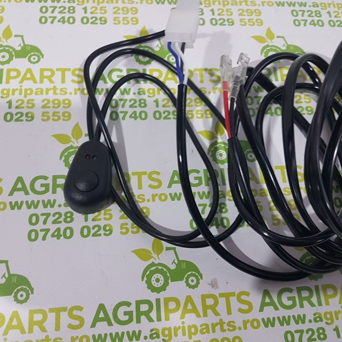 Cablaj cu buton releu si siguranta pentru proiectoare DC 12V