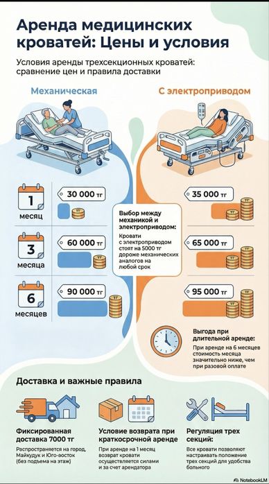 Прокат функциональной кровати прокат медицинской кровати