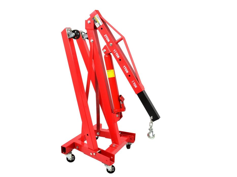 Хидравличен кран за двигатели жираф, 2 тона, сгъваем