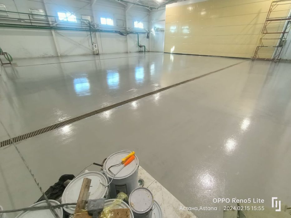 Полимерные, Эпоксидные, полиуретановые полы