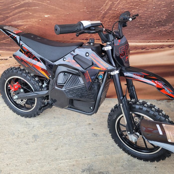 Motocicleta electrica copii eCross 1000w 36volți Roți R10