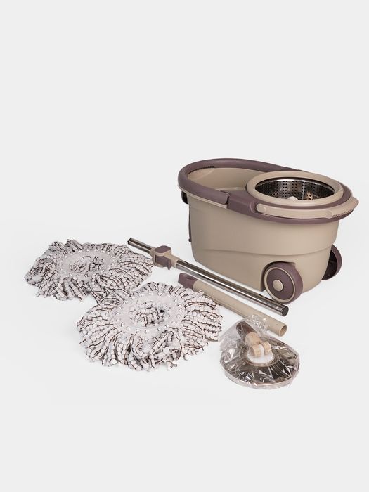 Chelakli va Avtomatik Siqiladigan Shvabra To‘plami