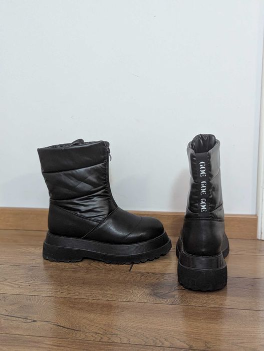 Ghete GOE damă cu garnituri de piele, 39