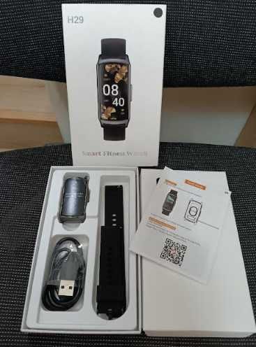 Смарт гривна H29, дамски часовник, фитнес тракер с функция за телефон
